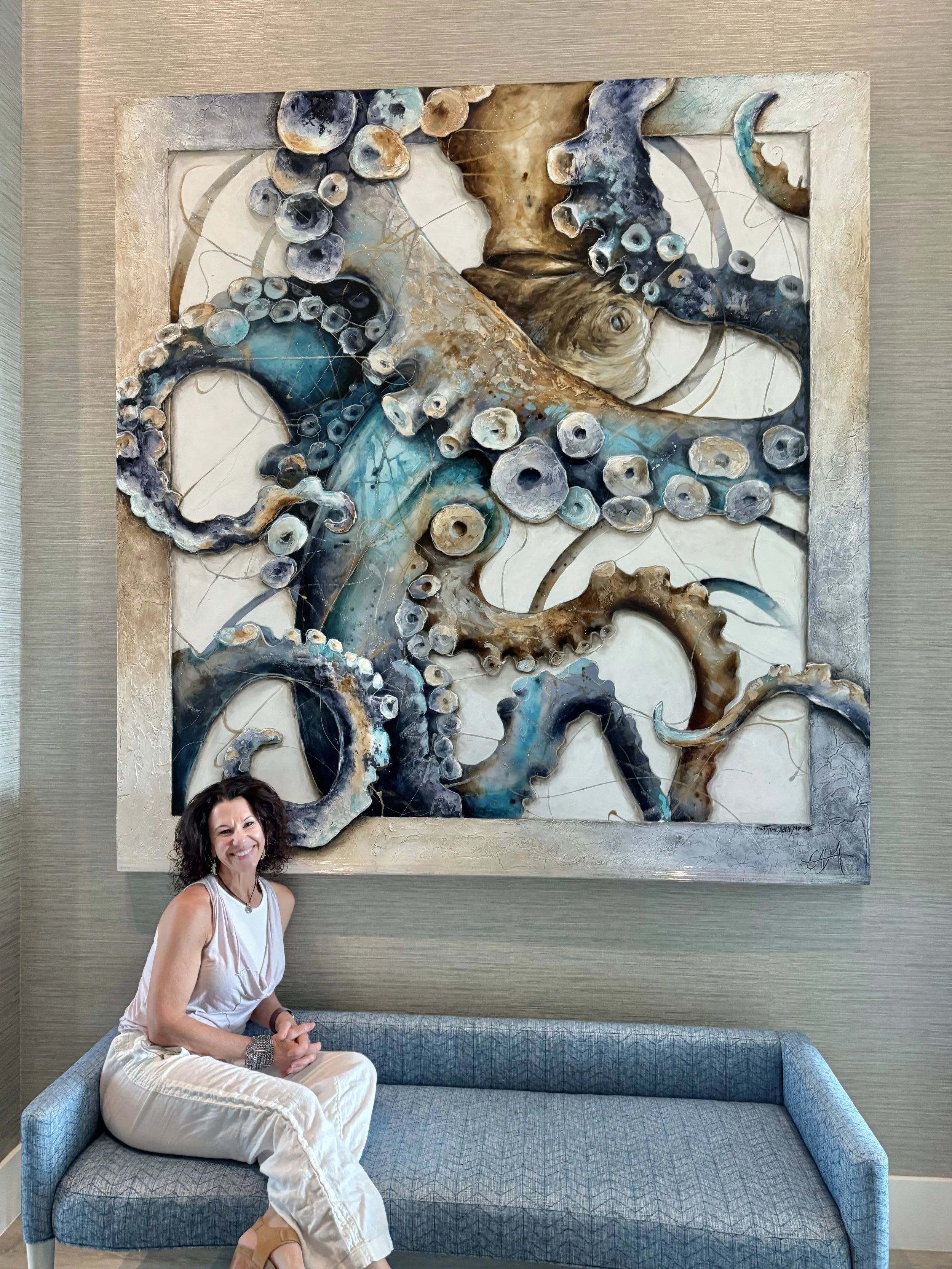 Five Commissions Delivered To Naples Collectors — Christine Adele Arts